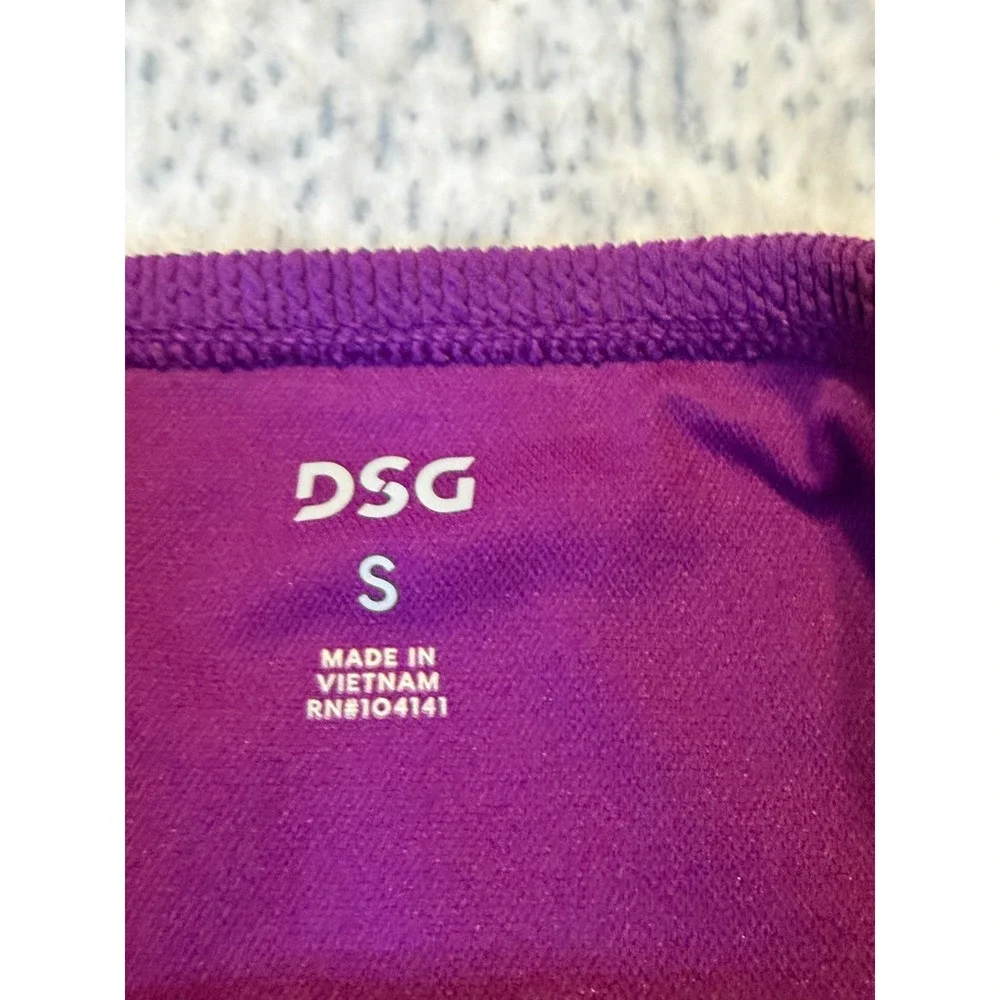 DSG Girls High‎ Waisted Bikini Bottom Vibrant Violet Swimsuit Size S NWT